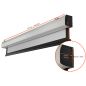 CELEXON Motor Expert XL Motorleinwand, Bildbreite: 350 cm