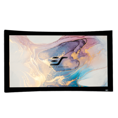 ELITE SCREENS LUNETTE CURVED21:9 / CineWhite / 224 x 95 Beamer Leinwand