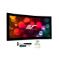 ELITE SCREENS LUNETTE CURVED21:9 / CineWhite / 224 x 95 Beamer Leinwand