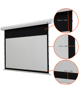 CELEXON HomeCinema Tension MWHT Tensionleinwand, Bildbreite: 300 cm