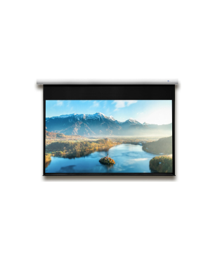 CELEXON Advanced - Elegance Mattweiss Polaro Motorleinwand, Bildbreite: 234 cm
