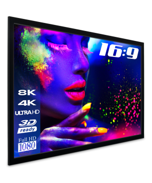 ESMART Professional MIRALE Akustik-Rahmen 266 x 149 cm (120") 16:9 Rahmen-Leinwand