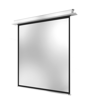 CELEXON Deckeneinbau Pro+ Deckeneinbauleinwand, Bildhöhe: 180 cm