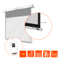 CELEXON Deckeneinbau Pro+ Deckeneinbauleinwand, Bilddiagonale (cm): 225 cm