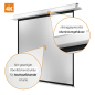 CELEXON Deckeneinbau Pro+ Deckeneinbauleinwand, Bilddiagonale (cm): 225 cm