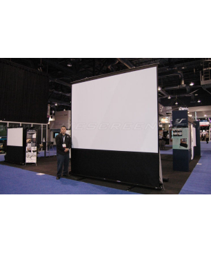 ELITE SCREENS EZ CINEMA16:9 / MaxWhite / 222 x 125 Beamer Leinwand