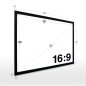 ESMART Professional MIRALE Akustik-Rahmen 221 x 125 cm (100") 16:9 Rahmen-Leinwand ESMART Professional MIRALE Akustik-Rahmen 221 x 125 cm (100") 16:9 Rahmen-Leinwand