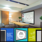 ESMART Professional MIRALE Tageslicht-Rahmen GRAU 244 x 137 cm (110") 16:9 Rahmen-Leinwand ESMART Professional MIRALE Tageslicht-Rahmen GRAU 244 x 137 cm (110") 16:9 Rahmen-Leinwand