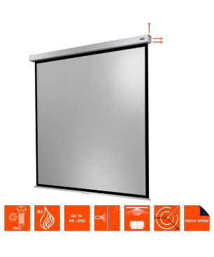 CELEXON Professional Plus Rolloleinwand, Bilddiagonale (cm): 339 cm