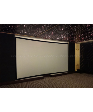 ELITE SCREENS LUNETTE CURVED21:9 / CineWhite / 270 x 115 Beamer Leinwand