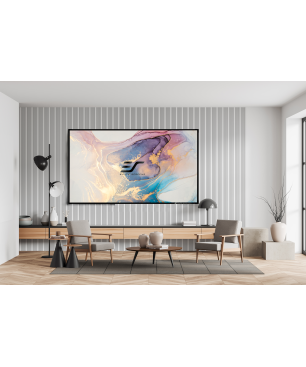 ELITE SCREENS AEON EDGE FREE16:9 / CLR3 / 244 x 137 Beamer Leinwand