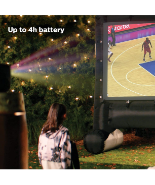 PHILIPS PicoPix Max TV DLP-Beamer(Full-HD, 850 Lumen)
