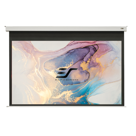ELITE SCREENS EVANESCE BWeiß / 16:9 / 244 x 137 (Vorlauf 30cm) Beamer Leinwand