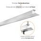 CELEXON Deckeneinbau Pro+ Deckeneinbauleinwand, Bildbreite: 280 cm