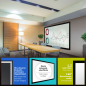 ESMART Professional MIRALE 400 x 225 cm (180") 16:9 Rahmen-Leinwand