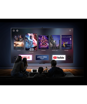 DANGBEI Neo Netflix 1080P Blau Beamer(Full-HD, 540 ANSI-Lumen)