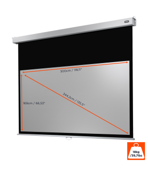 CELEXON Professional Plus Rolloleinwand, Bildhöhe: 169 cm