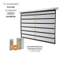 CELEXON Economy Motorleinwand, Bildbreite: 290 cm