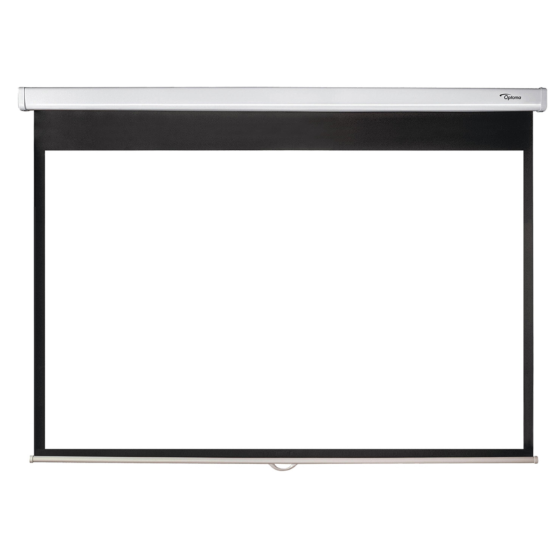 OPTOMA DS 1123 PMG+ Manuelle Pull-down Leinwand 123 Zoll, Format 16:10