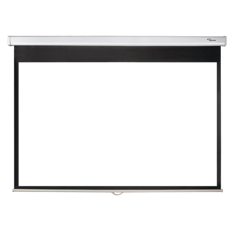 OPTOMA DS 1123 PMG+ Manuelle Pull-down Leinwand 123 Zoll, Format 16:10