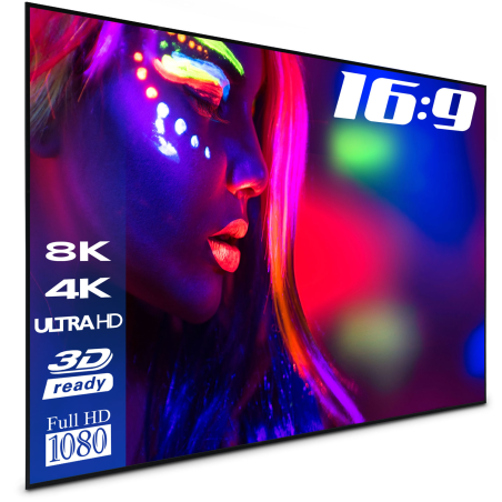 ESMART Expert UKD 244 x 137 cm (110") 16:9 Rahmen-Leinwand