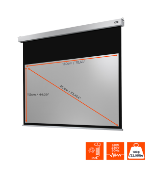 CELEXON Professional Plus Motorleinwand weiß