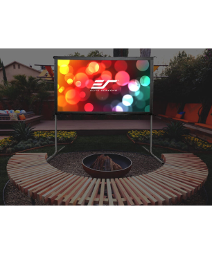 ELITE SCREENS YARD MASTER 216:9 / CineWhite (Projektion von vorne) / 266 x 149 Beamer Leinwand