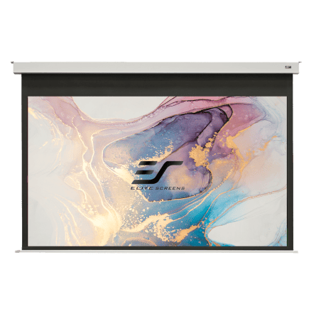 ELITE SCREENS EVANESCE TAB TENSION B SERIEWeiß / 16:9 / 266 x 149 (Vorlauf 20cm) Beamer Leinwand