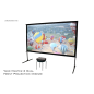 ELITE SCREENS YARD MASTER 216:9 / WraithVeil-Dual (Projektion von vorne & hinten) / 399 x 224 Beamer Leinwand