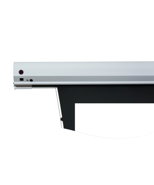 ELITE SCREENS SAKER TAB TENSIONSchwarz / MaxWhite FG / 244 x 137 (16:9)(Vorlauf 60cm) Beamer Leinwand