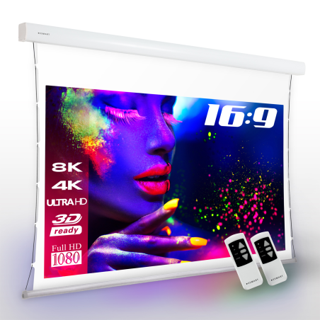 ESMART Expert XTS 221 x 125 cm (100") 16:9 AKUSTIK Tension-Leinwand