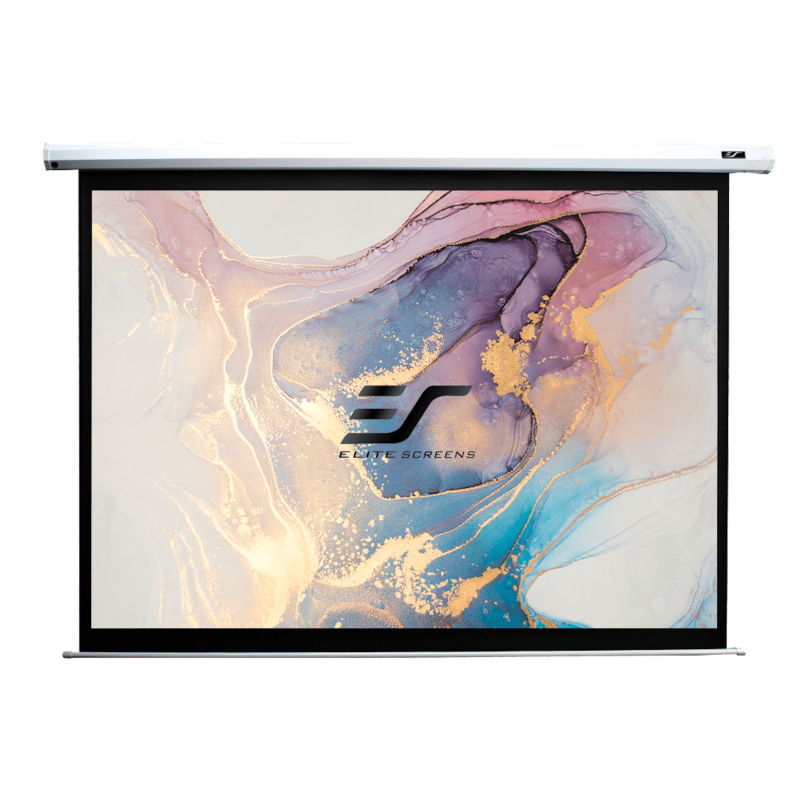 ELITE SCREENS SPECTRUM Weiß / 4:3 / 244 x 183 (Vorlauf 10cm) Beamer Leinwand
