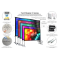 ELITE SCREENS YARD MASTER 216:9 / WraithVeil-Dual (Projektion von vorne & hinten) / 222 x 125 Beamer Leinwand ELITE SCREENS YARD MASTER 216:9 / WraithVeil-Dual (Projektion von vorne & hinten) / 222 x 125 Beamer Leinwand