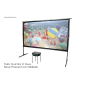 ELITE SCREENS YARD MASTER 216:9 / WraithVeil-Dual (Projektion von vorne & hinten) / 222 x 125 Beamer Leinwand ELITE SCREENS YARD MASTER 216:9 / WraithVeil-Dual (Projektion von vorne & hinten) / 222 x 125 Beamer Leinwand
