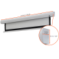 CELEXON HomeCinema Tension MWHT Tensionleinwand, Bildbreite: 240 cm