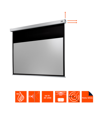 CELEXON Motor Professional Plus Motorleinwand, Bildbreite: 280 cm