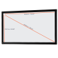 CELEXON Mobil Expert Beamer Leinwand, Bildbreite: 366 cm