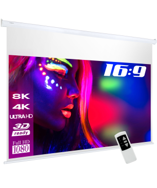 ESMART Professional MIMOTO Akustik-Motor 295 x 165 cm (133") 16:9 Motor-Leinwand