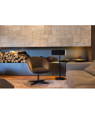 BRAUN Audio LE02 HiFi Lautsprecher App-steuerbar, Bluetooth, Weiß