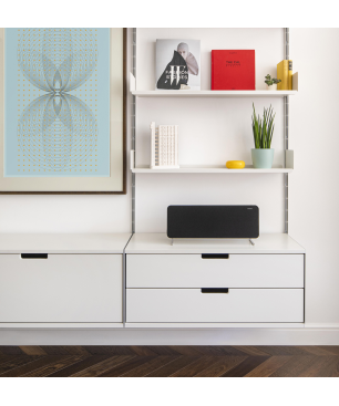 BRAUN Audio LE02 HiFi Lautsprecher App-steuerbar, Bluetooth, Weiß