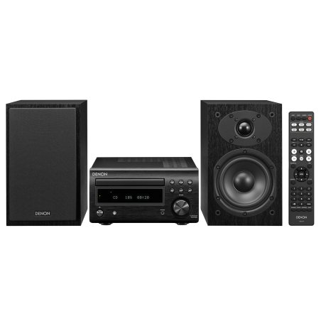DENON D-M41 Kompaktanlage (Schwarz/Schwarz)