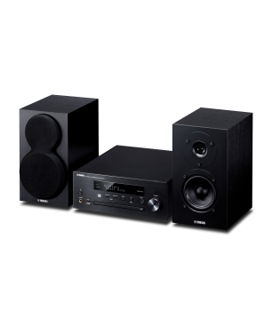 YAMAHA MCR-N470D Kompaktanlage (iPod Steuerung, Schwarz)