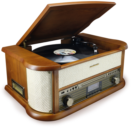 SOUNDMASTER NR546BE Plattenspieler (Beige)