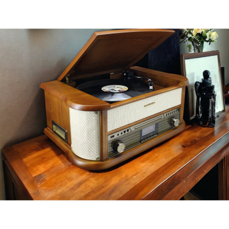 SOUNDMASTER NR546BE Plattenspieler (Beige)