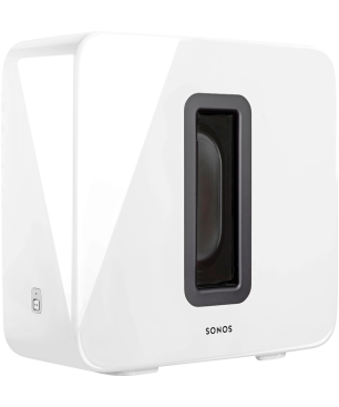 SONOS SUB GLOSS WHITE Subwoofer App-steuerbar, Ja, Weiß