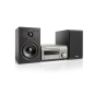 DENON D-M 41 SILBER/SCHWARZ Kompaktanlage (Premium-Silber/Schwarz)