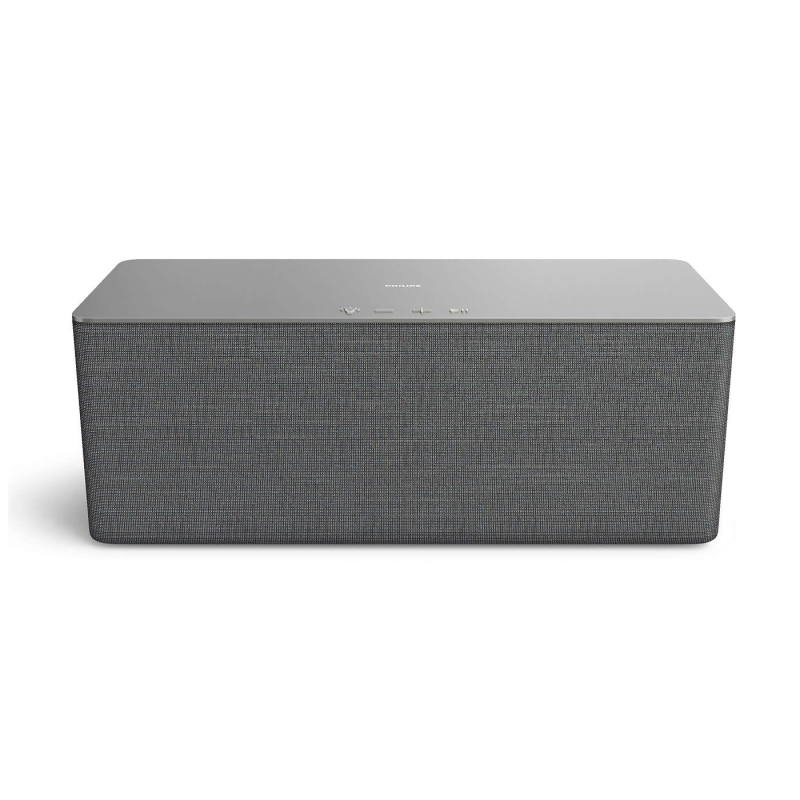 PHILIPS W6505 Lautsprecher, Bluetooth, Silber PHILIPS W6505 Lautsprecher, Bluetooth, Silber