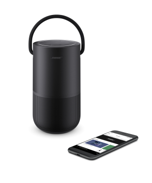 BOSE Portable Home Speaker Lautsprecher App-steuerbar, Bluetooth, Schwarz