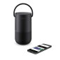 BOSE Portable Home Speaker Lautsprecher App-steuerbar, Bluetooth, Schwarz