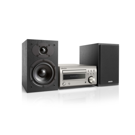 DENON D-M41DAB Kompaktanlage (Premium-Silber/Schwarz)